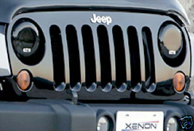 GT Styling Carbon Fiber Headlight Covers 11-18 Jeep Wrangler JK